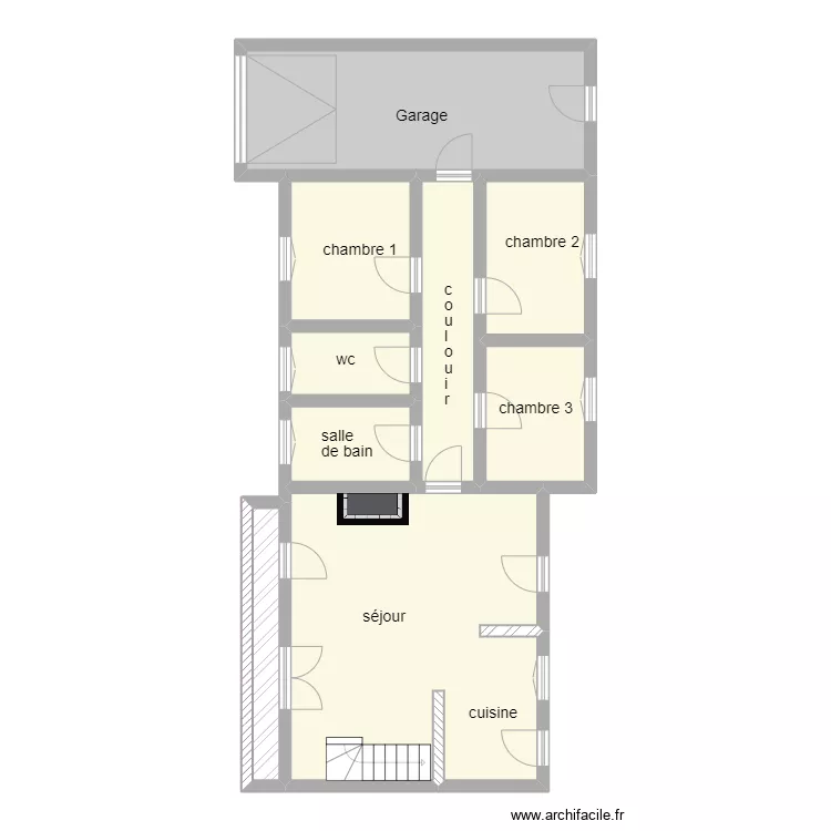 00915. Plan de 9  et 97 m²