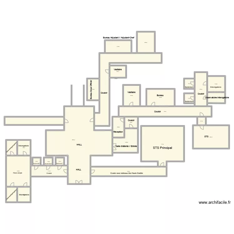 Base COS SITE-16. Plan de 30 et 680 m² Base COS SITE-16. Plan de 30 et 680 m²