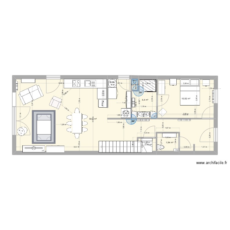 Vincent Meine 15. Plan de 6 pièces et 70 m2