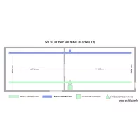 Plan VERRIERE TRAITEUR Combles r&eacute;seau