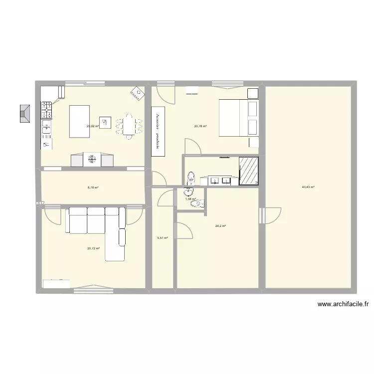 maison. Plan de 8 et 146 m² maison. Plan de 8 et 146 m²