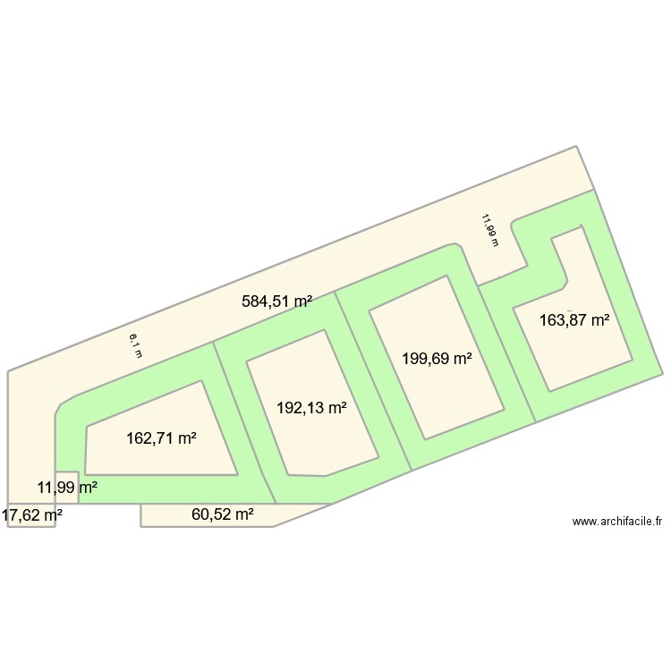 gina gomes. Plan de 12 pièces et 3057 m2