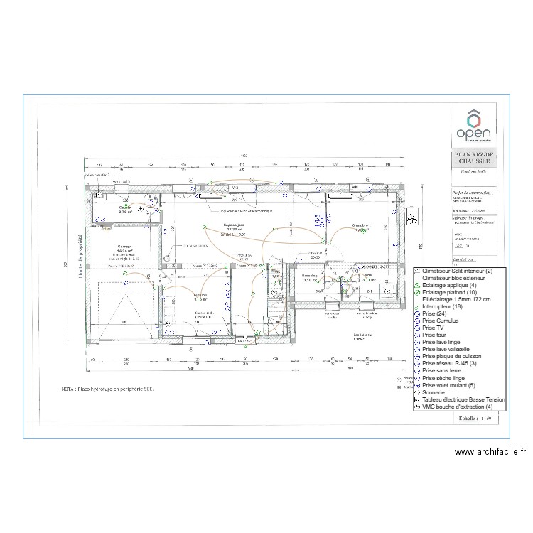 COLCHIDE RDC. Plan de 2 pièces et 0 m2
