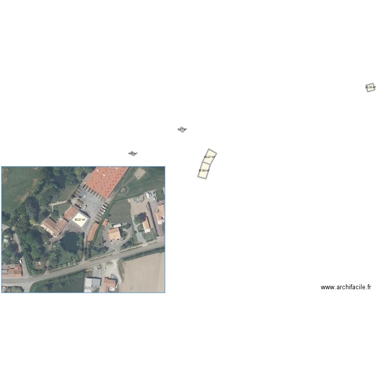 accés secours 1. Plan de 6 pièces et 246 m2