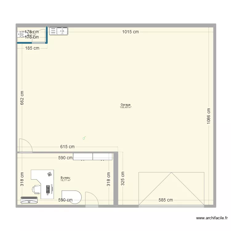 RCL 3 - CAFE RICHARD. Plan de 