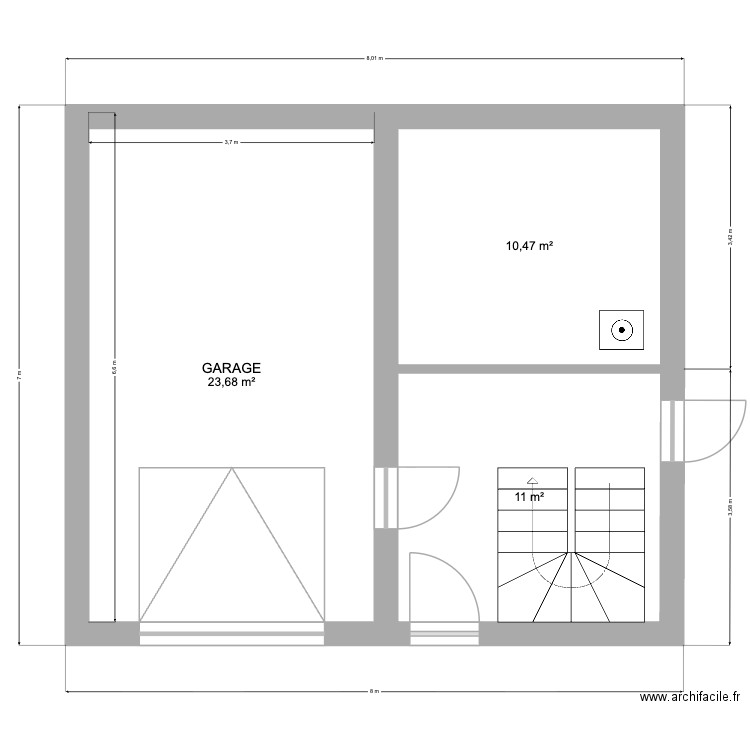 CHALET 9  - 2025. Plan de 26 pièces et 293 m2