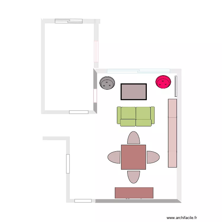 salon garrots. Plan de salon garrots. Plan de