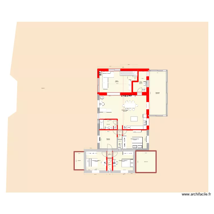 plan base extension 4 bis. Plan de 