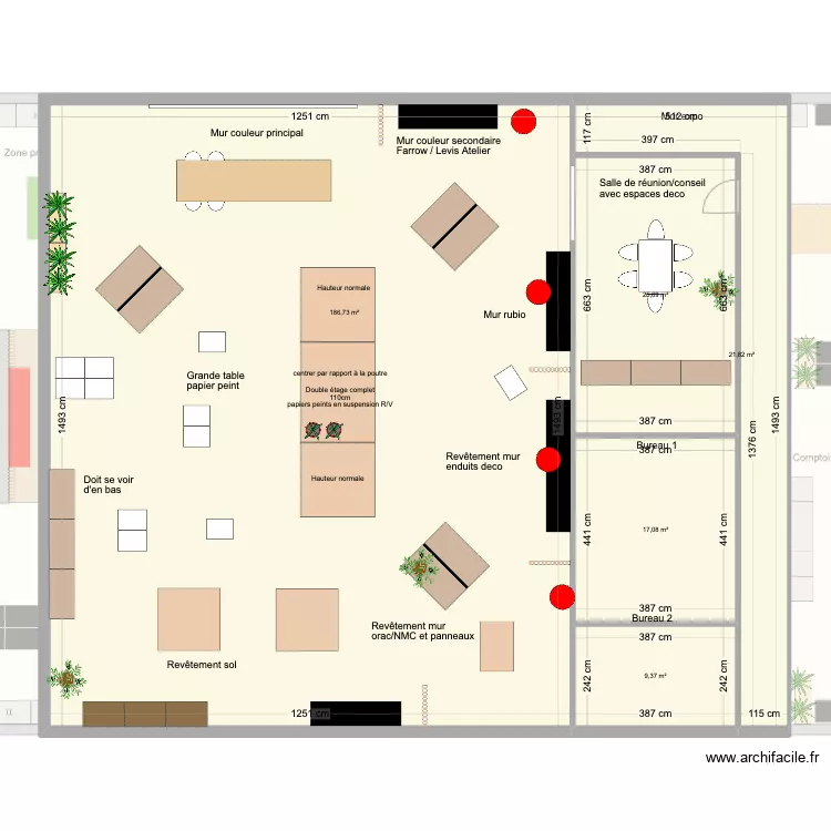Proshop-Gembloux. Plan de 