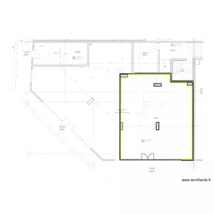 Béziers nv local - EDL. Plan de 7 pièces et 136 m² Béziers nv local - EDL. Plan de 7 pièces et 136 m²