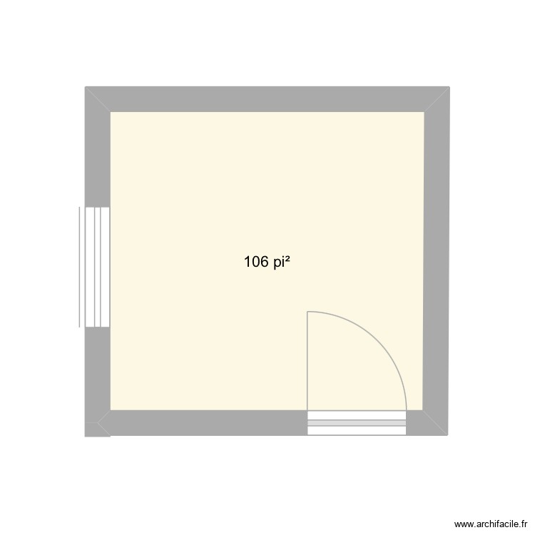 Project chambre (math). Plan de 0 pièce et 0 m2 Project chambre (math). Plan de 0 pièce et 0 m2