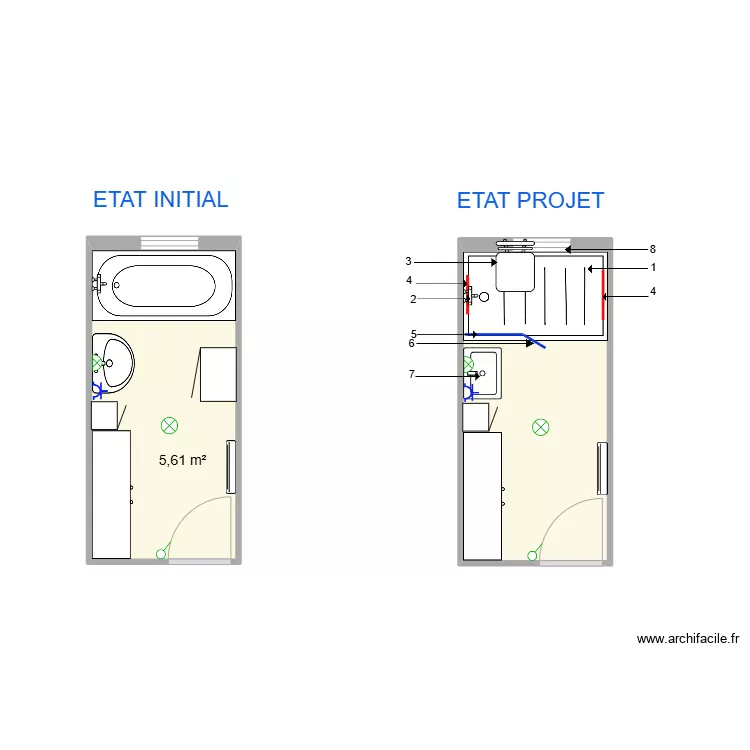 CONTE ALAIN. Plan de 