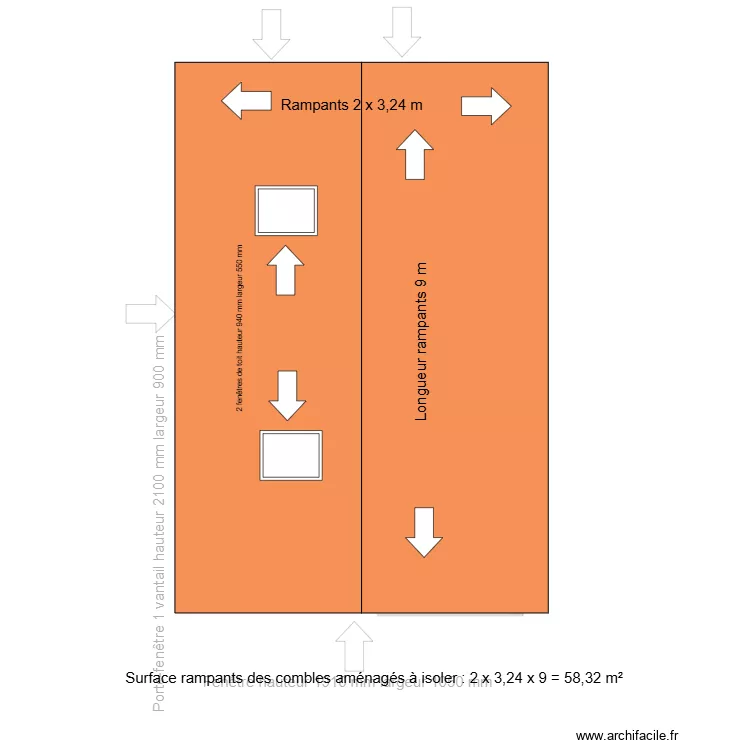 IMAM El Kabir menuiseries. Plan de 