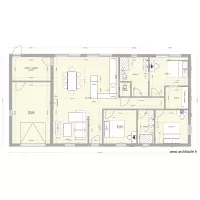 MAISON PLAIN PIED 130 M2 RECTANGLE 3 CHAMBRES