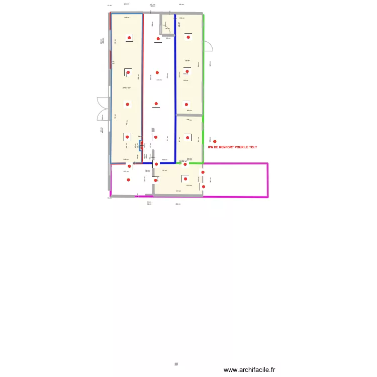 LES CONTAINERS DS LA MAISON pour supports pdt coupe. Plan de 