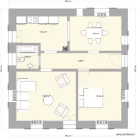 Bron 2e &eacute;tage avant travaux
