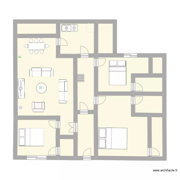 ram's. Plan de 14 et 64 m² ram's. Plan de 14 et 64 m²