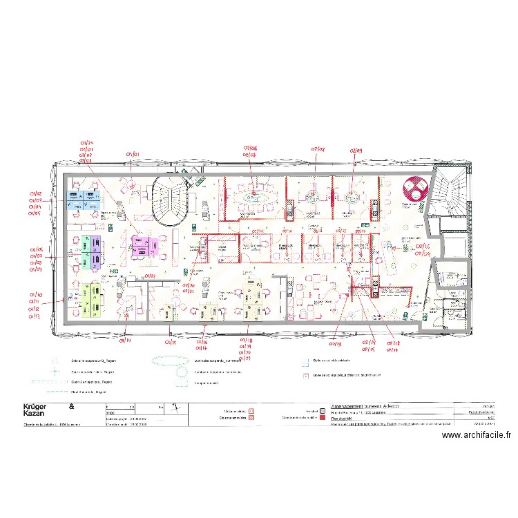LS Flon - Option finale 1.2. Plan de 2 pièces et 389 m2
