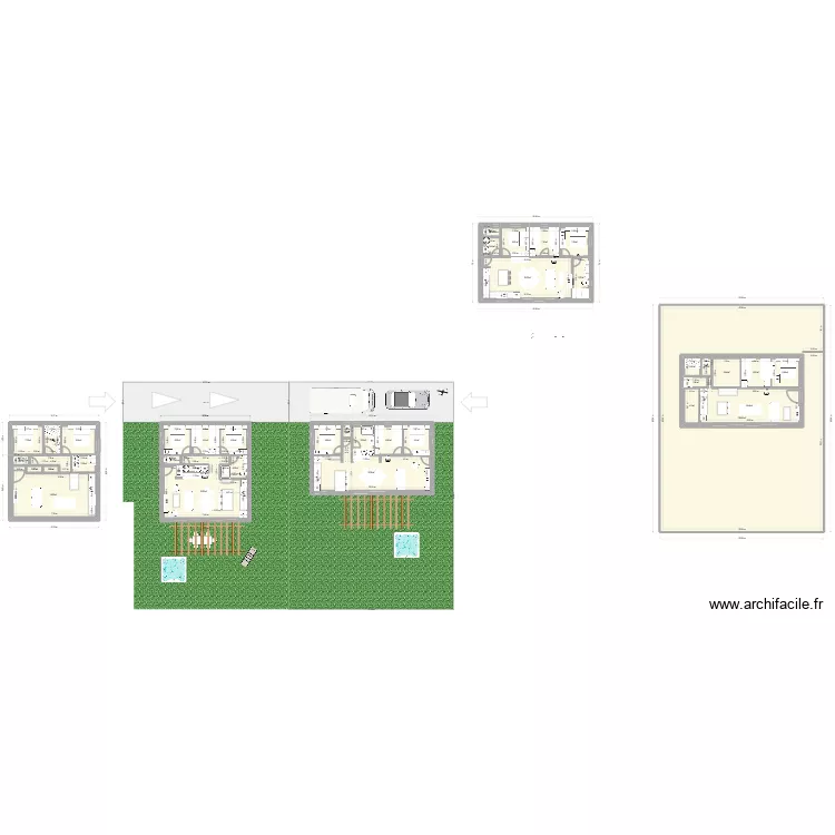 SPQ lot11 V18R. Plan de 39 et 621 m² SPQ lot11 V18R. Plan de 39 et 621 m²