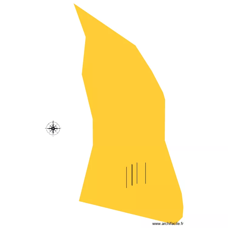 Osier aux grises. Plan de Osier aux grises. Plan de