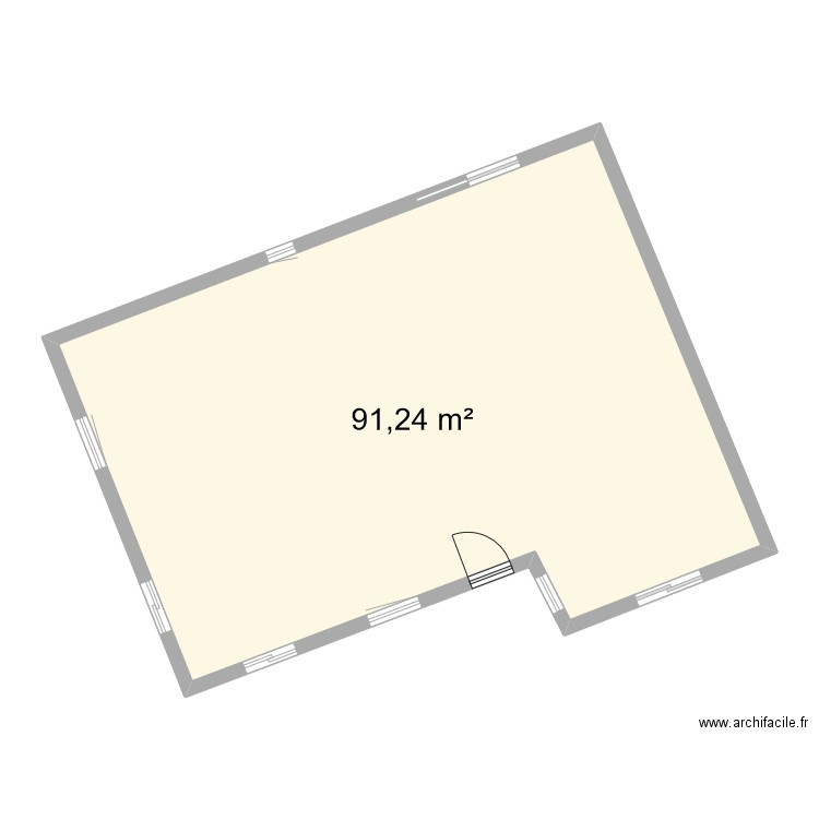 PLAN FACADE . Plan de 0 pièce et 0 m2