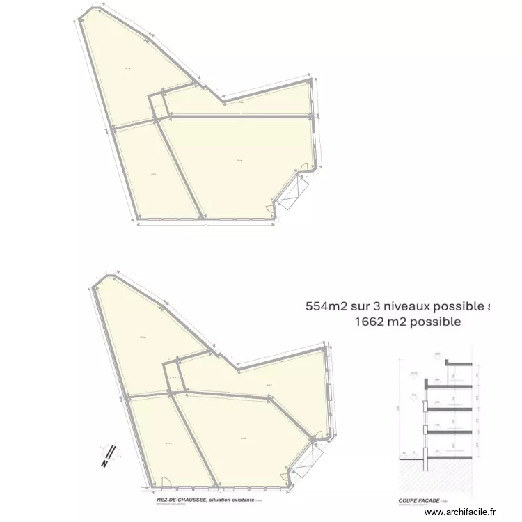 plan 2. Plan de 10 et 985 m² plan 2. Plan de 10 et 985 m²