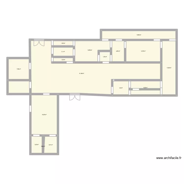 atelier transfo. Plan de 