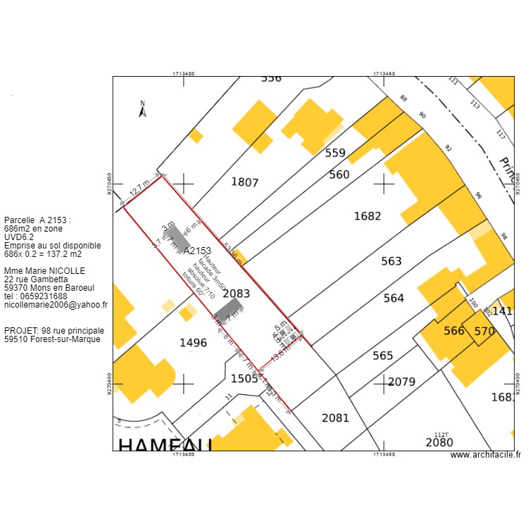 plan de massetiny Houses. Plan de 0 pièce et 0 m2