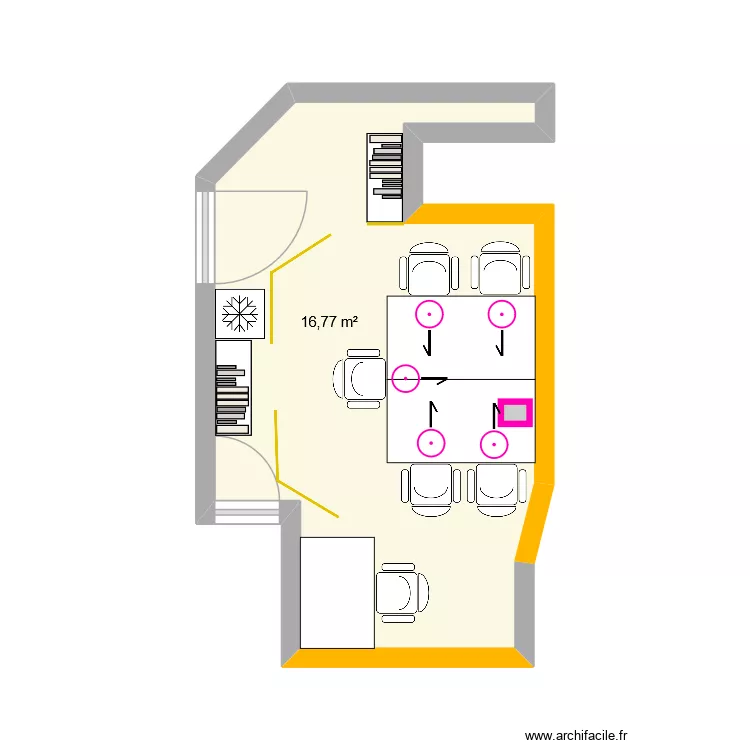 Podcast. Plan de 1 et 17 m² Podcast. Plan de 1 et 17 m²