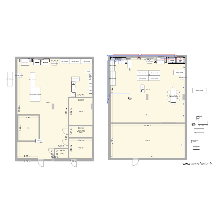 Cuisine chatgpt. Plan de 0 pièce et 0 m2