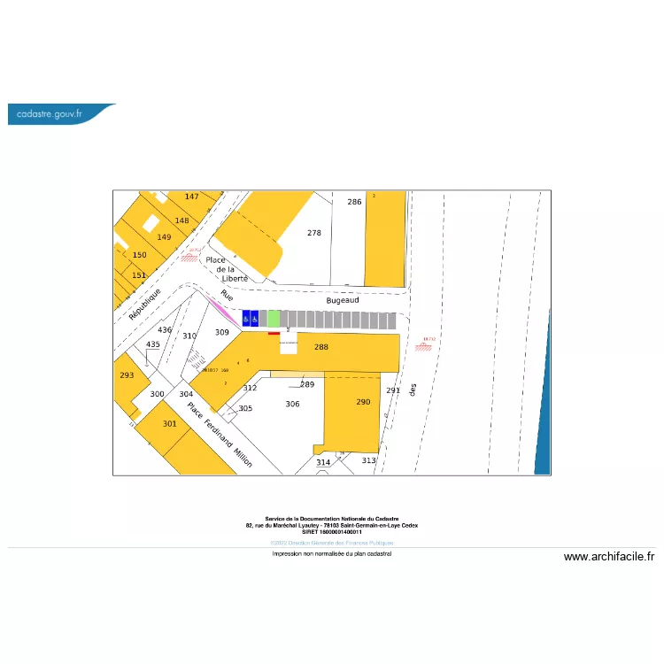 plan de masse. Plan de 