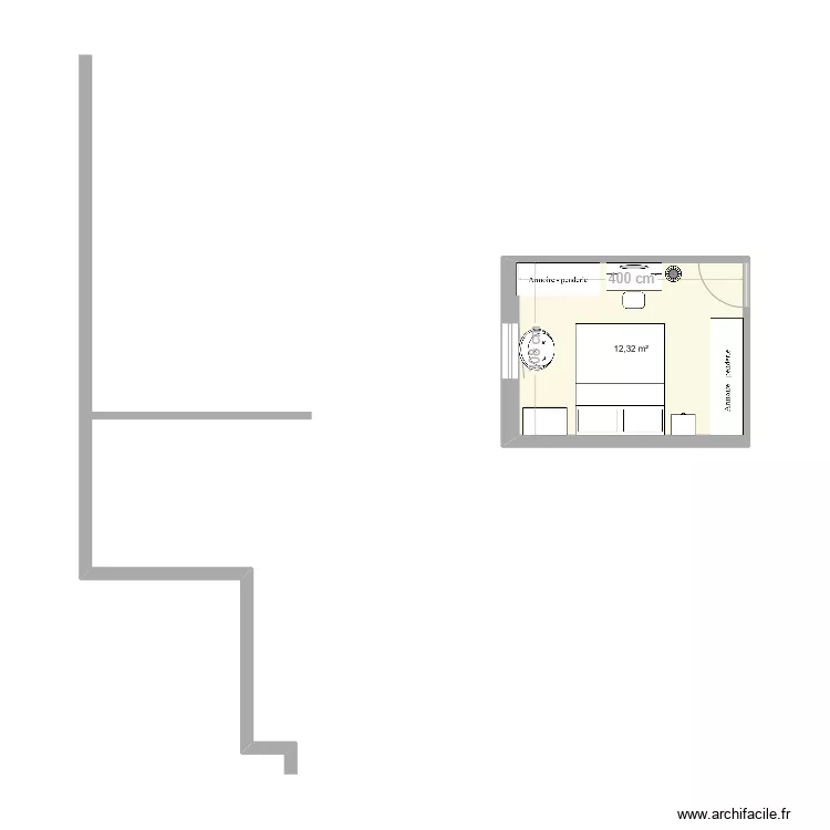 Chambre. Plan de Chambre. Plan de