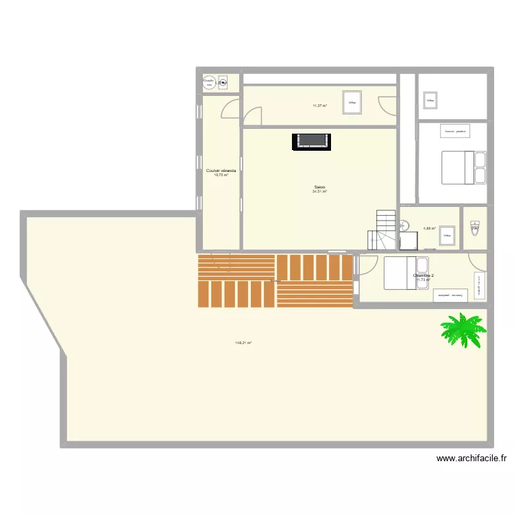CIVRAC Nouvelle version 08 2026. Plan de 8  et 225 m²