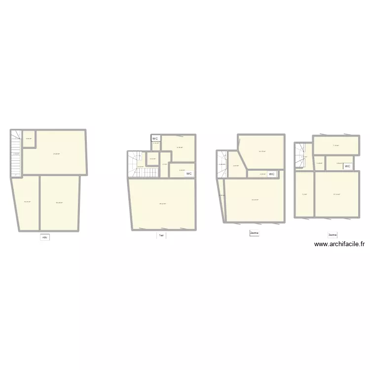 1er impasse boeufs. Plan de 1er impasse boeufs. Plan de