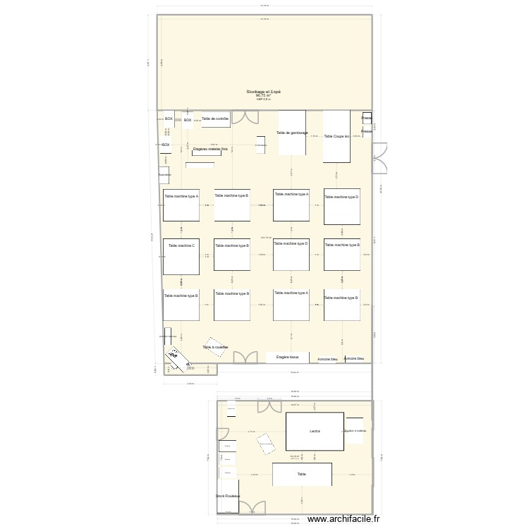 Atelier Dechy. Plan de 0 pièce et 0 m2