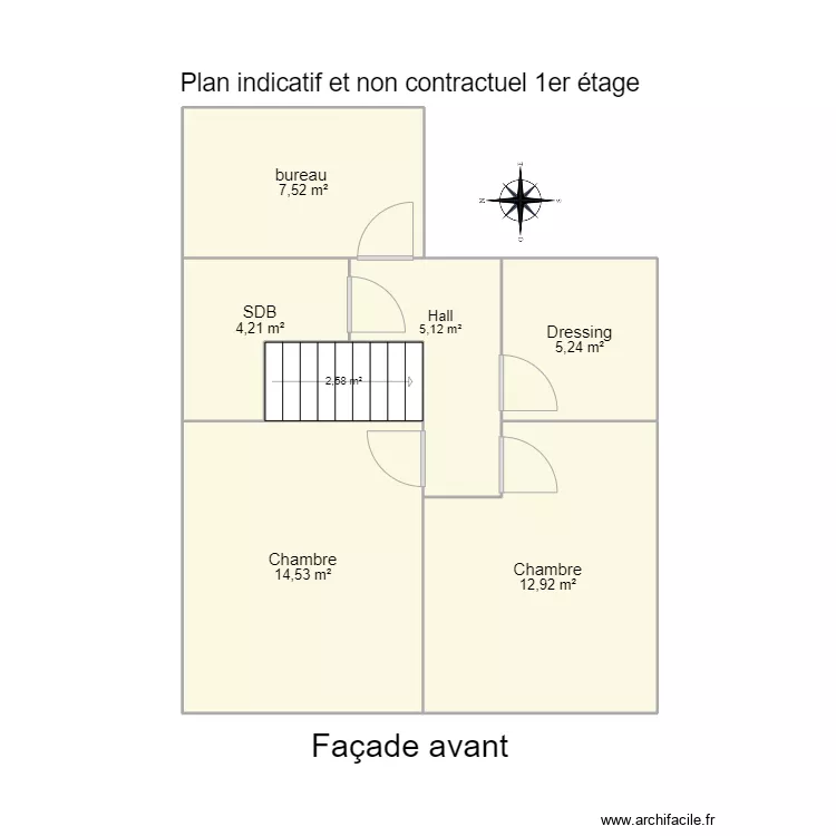couvin 1étage. Plan de couvin 1étage. Plan de