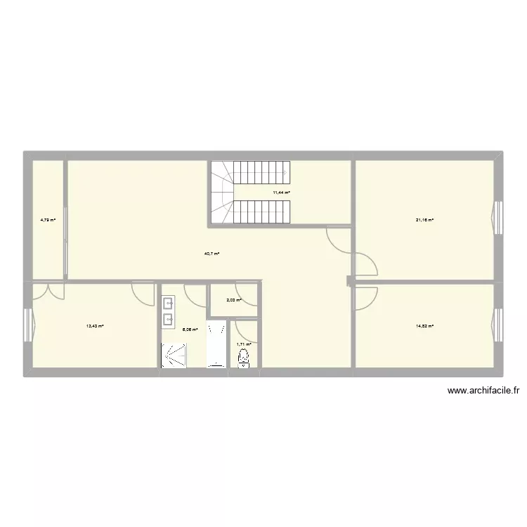 plan 1er hakim. Plan de 9 Pièces et 116 m² plan 1er hakim. Plan de 9 Pièces et 116 m²