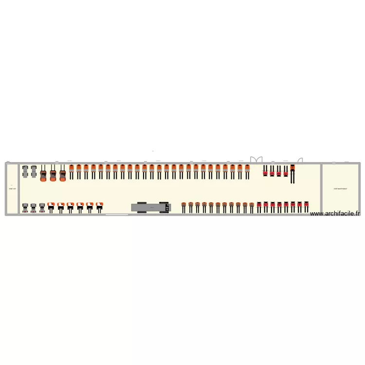 STEF LOG GRIGNY. Plan de 3 et 535 m² STEF LOG GRIGNY. Plan de 3 et 535 m²