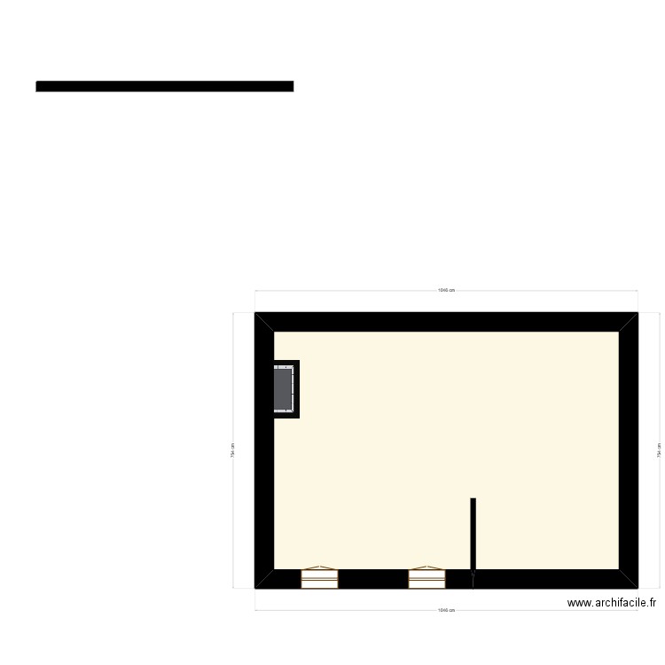Loc chanos. Plan de 18 pièces et 182 m2