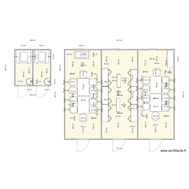 EAB CHANTIER THOIRY 01710. Plan de 