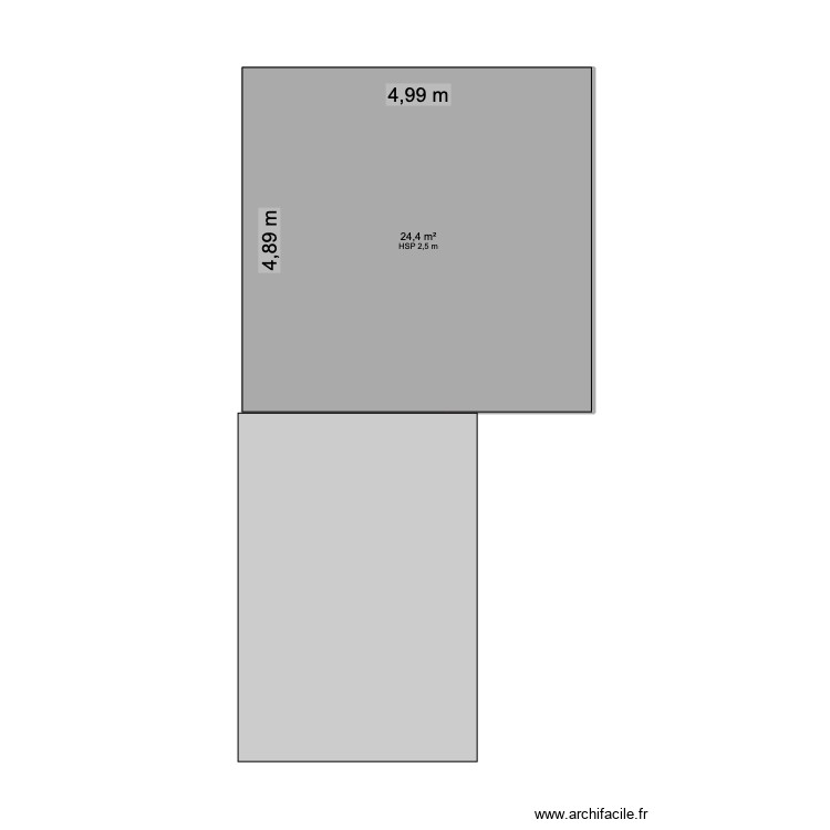 commette. Plan de 0 pièce et 0 m2
