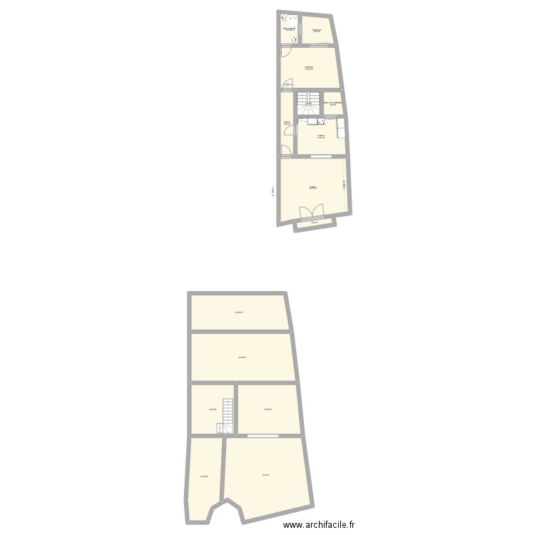 plan carmes. Plan de 15 pièces et 227 m2