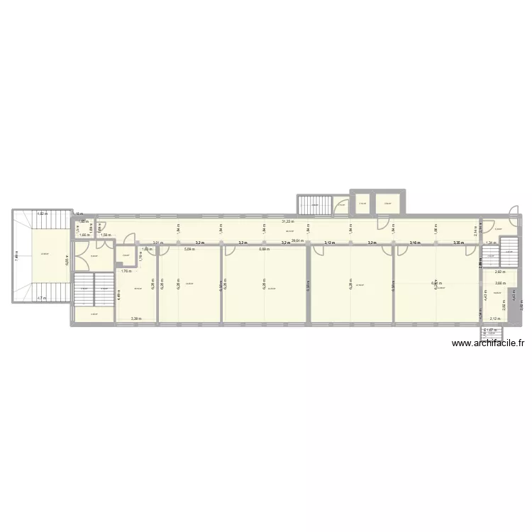 OGEC N1. Plan de 21 et 343 m² OGEC N1. Plan de 21 et 343 m²