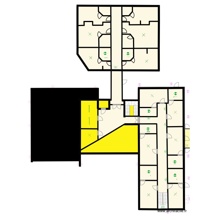 FH BONSECOURS RDC. Plan de 0 pièce et 0 m2