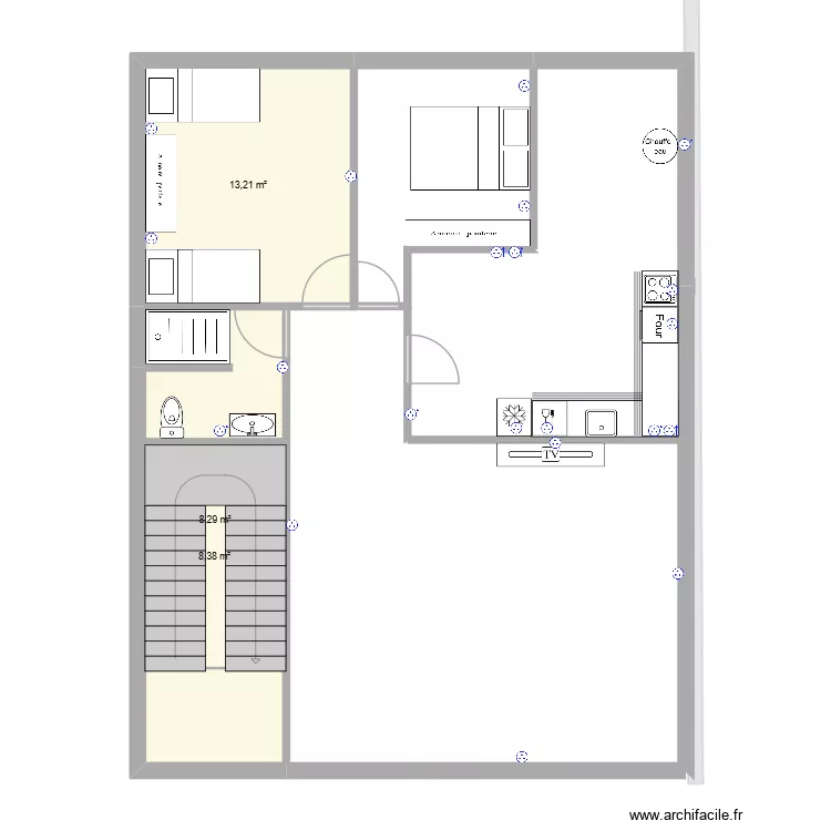 TAMANSOURTE. Plan de 13 et 237 m² TAMANSOURTE. Plan de 13 et 237 m²