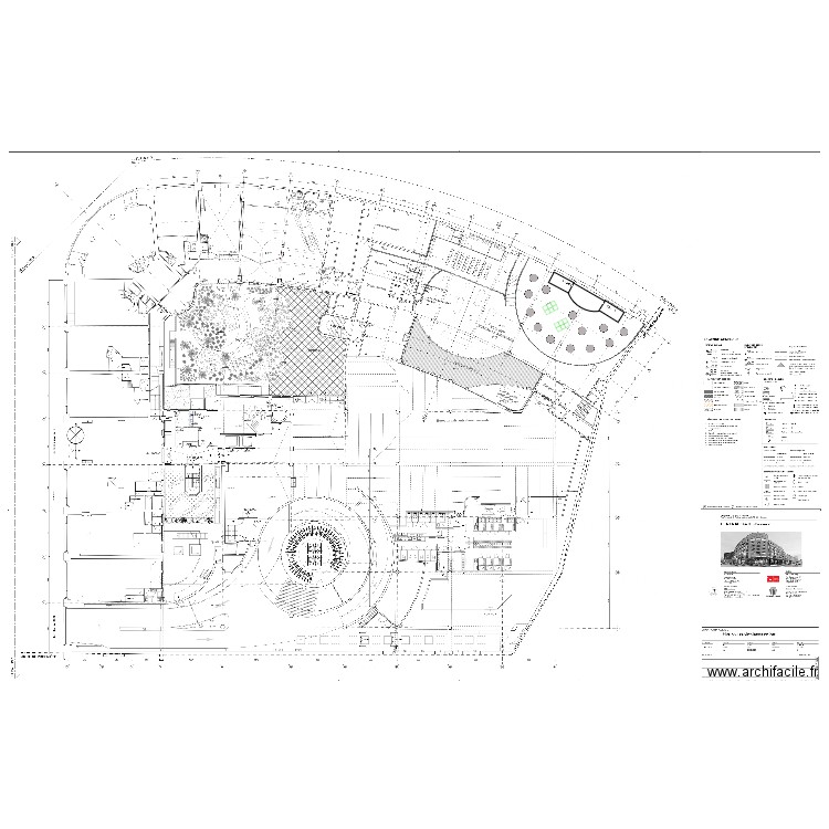 Aménagement Amphi. Plan de 0 pièce et 0 m2