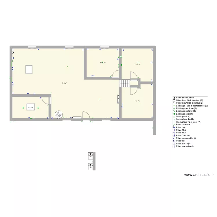 chantier consigny. Plan de 