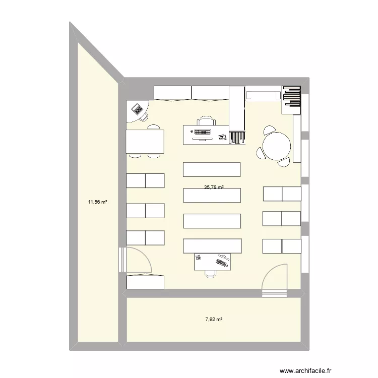 Plan CE1 Belleville. Plan de 