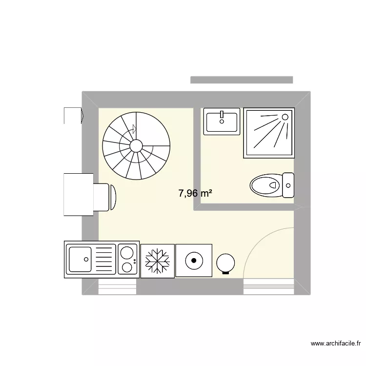 Plan Remise Palaiseau RDC V1. Plan de 