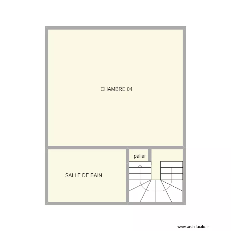 CHAMBRE 04 . Plan de CHAMBRE 04 . Plan de